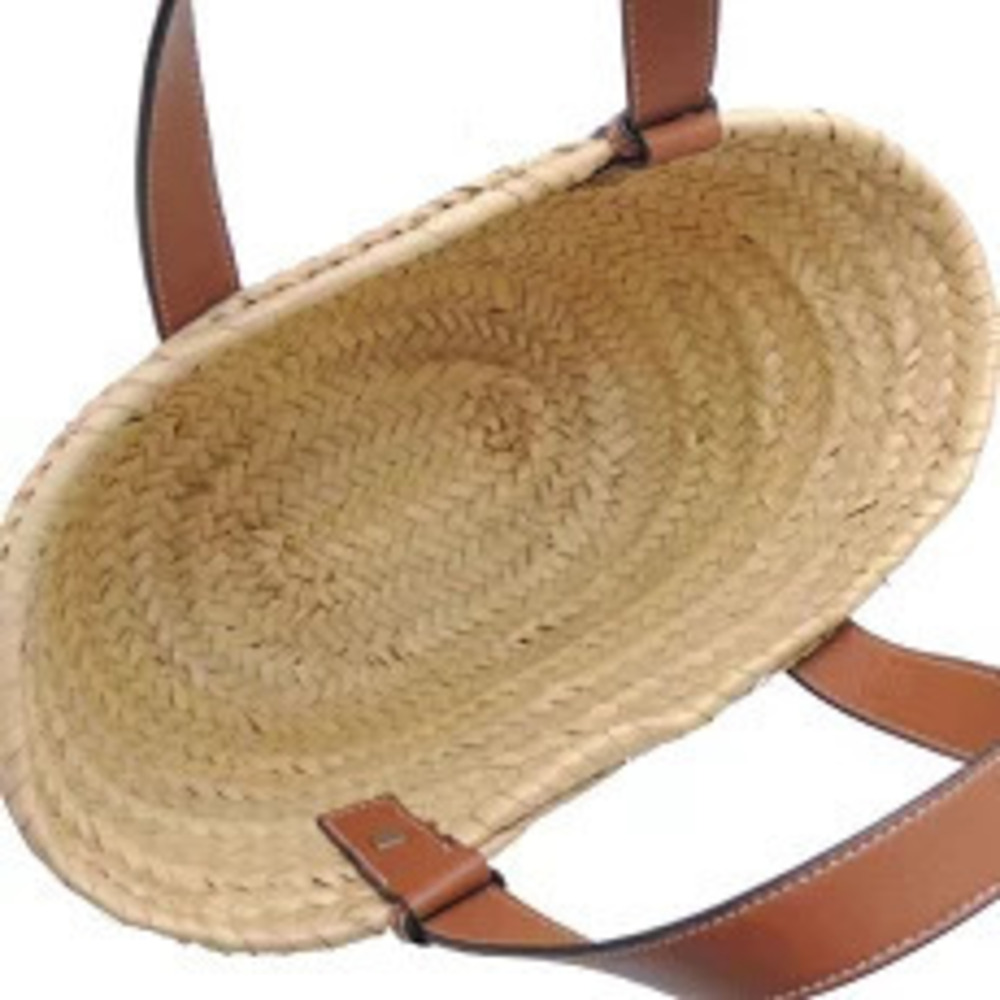 Loewe Basket Handbag Raffia - Picture 6 of 8